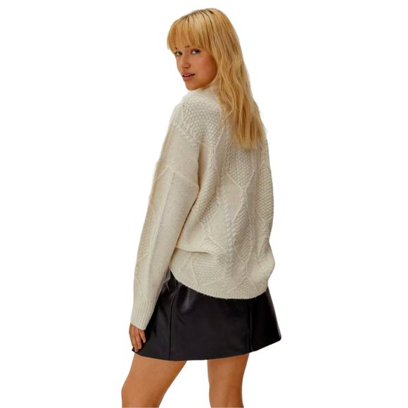 Nasty Gal Deep Split Faux Leather Mini Skirt | 12 - Picture 4 of 4